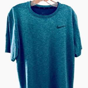 Nike Dry Fit Short Sleeve Top Adult Workout Size Large